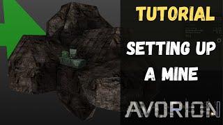 Avorion - Tutorial - Setting Up Your Own Mine - Generating Passive Income