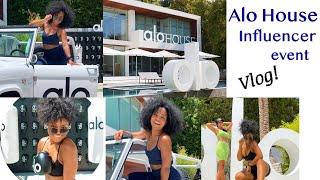 ALO House Influencer/Celebrity event VLOG... Sunset/Hollywood California ..Alo Yoga, Alo Moves