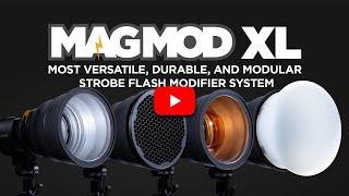 Introducing MagMod XL – The Most Versatile, Durable, and Modular Strobe Flash Modifier System