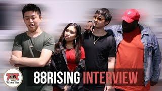 88rising Interview | Rich Brian, NIKI, Joji, August 08 | 'Head in the Clouds' & Asian Representation