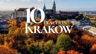 10 Most Beautiful Places to Visit in Krakow Poland 2024  | Krakow Travel Video