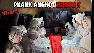 VIRAL PRANK ANGKOT ISI HANTU  penumpang loncat dari mobil 