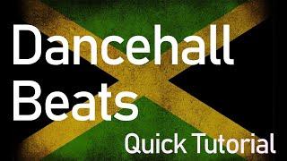 Make a Dancehall beat in 2 quick steps (tutorial)