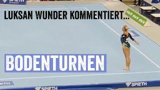 Luksan Wunder kommentiert... Bodenturnen