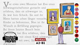 #751 Deutsch lernen mit Geschichten | Deutsch lernen durch Hören - A2-B1 - Learn German with stories