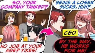 I Returned to My Hometown After the Firm Tanked! My Old Classmates Diss Me, But…[RomCom Manga Dub]