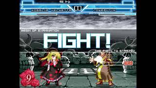 mugen kof mugen origins blue rosalia velvetta vs loveputin