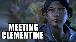 THE WALKING DEAD A New Frontier - Meeting Clementine