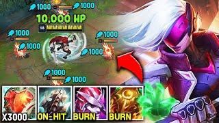 WHAT HAPPENS WHEN KATARINA HITS 10,000 HP (THIS BUILD SHOULD BE ILLEGAL)