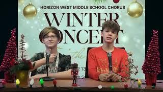 Morning Announcements - Monday December 9, 2024