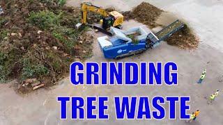 EDGE 420 GRINDER reduces Green Waste! #recycling