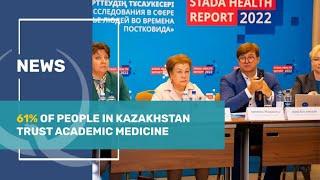 61% of people in Kazakhstan trust academic medicine. Qazaq TV