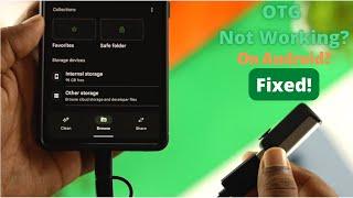 How To Solved OTG Not Working in Android Phone!
