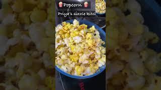 Butter popcorn#priyassizzlekitchen#bts #shorts #subscribe