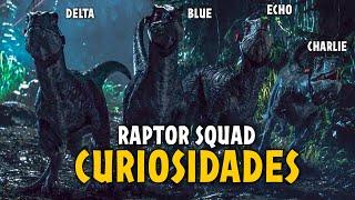 CURIOSIDADES de la RAPTOR SQUAD! - BLUE, DELTA, CHARLIE Y ECHO | Jurassic World