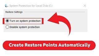 How to Create Restore Points Automatically in Windows 10