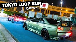 Tokyo Loop Run in 600hp Nismo Omori R34 GTR!! | EXTREMELY RARE F-Sport R RB28