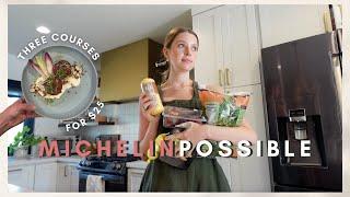 MichelinPossible: making a 3-course fine dining meal for $25 pp with Trader Joe's (gluten-free!)