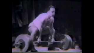 Alexey Medvedev Wins 1958 World Weightlifting Championships - Super Heavyweights