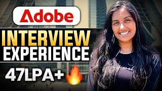 Adobe Interview Experience | How She Cracked Adobe