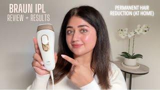 Braun IPL Review + Results : Permanent Hair Reduction (at home) | corallista