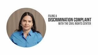 How to file a complaint with the U.S. Department of Labor Civil Rights Center (CRC)