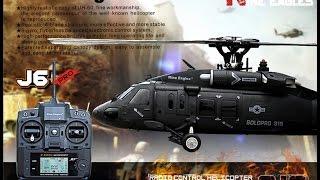 ec-hobby.com, RTF UH-60 Blackhawk Realistic RC Helicopter, nine eagles solo pro 319, 6 ch helicopter