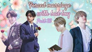 Forced marriage with bad boy ️ [ part 23] first night , taekook yoonmin love story.#taepie