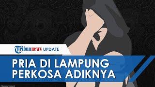 Ditinggal Istri Bekerja, Pria di Lampung Perkosa Adik Kandungnya karena Tak Kuat Tahan Nafsu