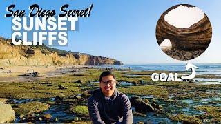 The Best Secret Spot in San Diego: Sunset Cliffs | Most Romantic Date Spot in San Diego (Hidden Gem)