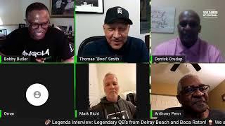  Bobby Butler Legends Interview with Legendary QB’s from Delray Beach and Boca Raton!