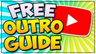 Make A FREE Outro For YouTube Videos (WORKS 2022)  YOUTUBE ENDSCREEN TEMPLATE