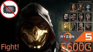 Ryzen 5 5600G | Mortal Kombat 11 Ultimate | No GPU | Best Settings