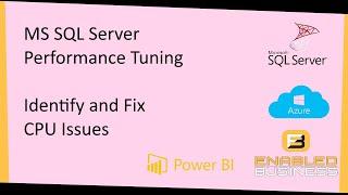 Tuning SQL Server :-Identifying and Fixing the CPU issue
