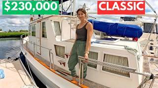 Best Trawler under 40’ i Would Live-aboard and Cruise on! Harbor Pilot Yacht Tours