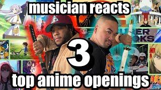 WORST ANIME OPENING RANKINGS from a MUSICIAN(NON-ANIME FAN) 3 @izzymantv
