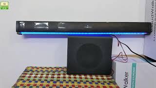 CloudWalker BURST E3000 Bluetooth Soundbar Review [Hindi]