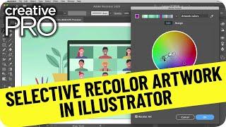 Selective Recolor Artwork in Illustrator ft. Laura Coyle // Three Minutes Max