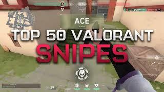 Top 50 Best Valorant Sniper Kills! (VALORANT SNIPER MONTAGE)