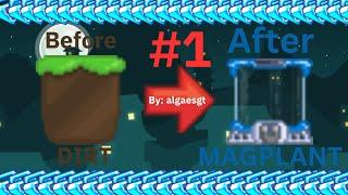 Growtopia Dirt To Magplant Episode 1 | Getting Our First Wls #growtopia #growtopiaprofit