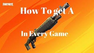 How To Get A Spas Shotgun In Every Fortnite Game! #Shorts