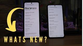 Samsung One UI 3.1.1 vs One UI 3.1 | whats new?