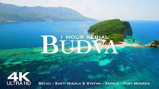 BUDVA 2025  4K Drone Aerial Relaxation Film | Будва Montenegro Crna Gora Црна Гора