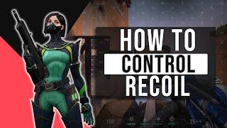 How To Control Recoil - Spray Patterns - Valorant