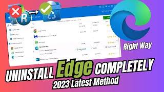 How to Uninstall Microsoft Edge Permanently Right Way (2024 NEW)