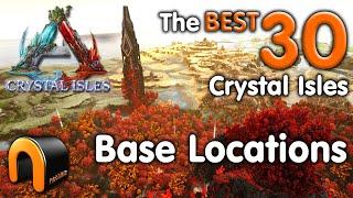 ARK Crystal Isles BEST BASE LOCATIONS