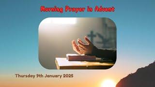 Morning Prayer Thursday 09 01 2025