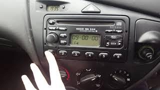 Locked ford focus cd player