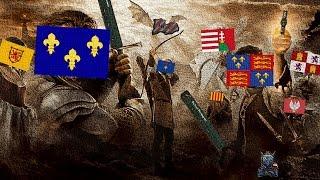 EU4: England & France when 'Surrender Maine' happens.