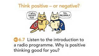 ENGLISH FILE pre-intermediate. 6A. Think positive - or negative?   L.6.7